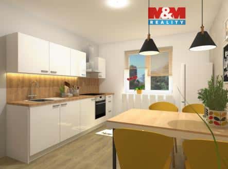 Pronájem bytu, 2+1, 59 m², Štítného, Olomouc – Nová Ulice
