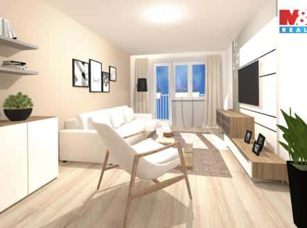 Prodej bytu, 3+1, 68 m², Dukelských hrdinů, Krupka – Maršov, okres Teplice