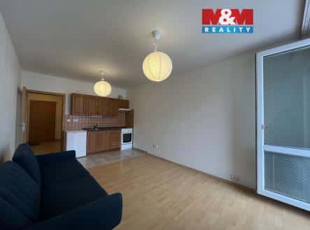 Pronájem bytu, 1+kk, 30 m², Na Honech I, Zlín