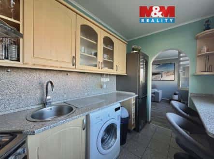 Pronájem bytu, 2+1, 52 m², Skalková, Chomutov