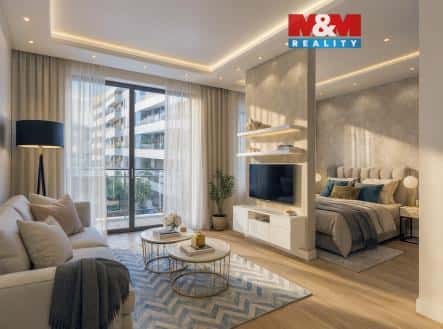 Prodej bytu, 1+kk, 42 m², Nádražní, Kralupy nad Vltavou, okres Mělník