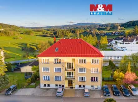 Pronájem bytu, 2+1, 63 m², Vlkonice, Vacov, okres Prachatice