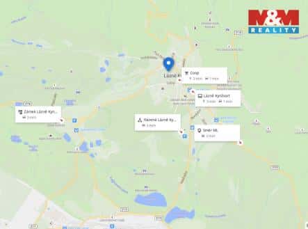 Pronájem bytu, 2+1, 63 m², Dlouhá, Lázně Kynžvart, okres Cheb