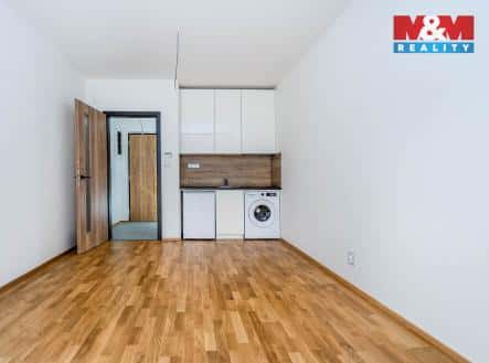 Pronájem bytu, 1+kk, 24 m², U Zličína, Praha 5 – Třebonice