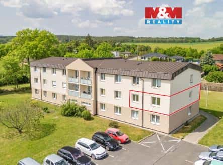 Prodej bytu, 3+1, 81 m², Partyzánská, Město Touškov, okres Plzeň-sever