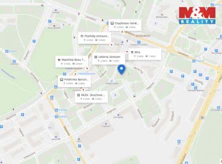 Pronájem bytu, 2+kk, 46 m², Machatého, Praha 5 – Hlubočepy