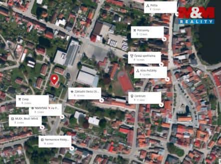 Pronájem bytu, 3+1, 69 m², Lipárky, Počátky, okres Pelhřimov