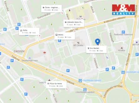 Pronájem bytu, 1+kk, 30 m², Valentova, Praha 4 – Chodov