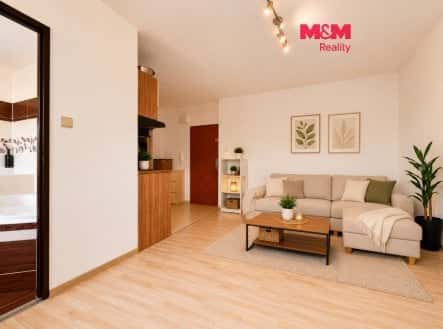 Pronájem bytu, 1+kk, 28 m², Petra Křičky, Ostrava – Moravská Ostrava a Přívoz, okres Ostrava-město