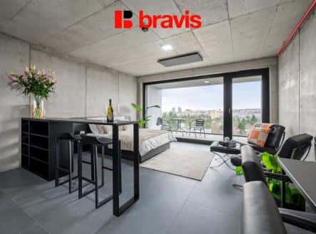 Pronájem bytu, 1+kk, 34 m², Královopolská, Brno – Brno-Žabovřesky, okres Brno-město