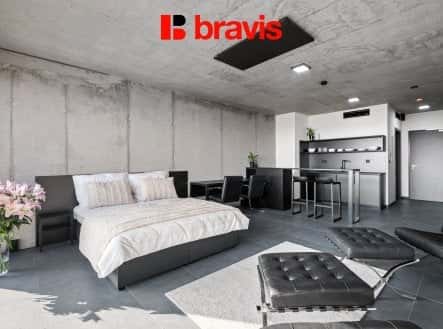 Pronájem bytu, 1+kk, 36 m², Královopolská, Brno – Brno-Žabovřesky, okres Brno-město