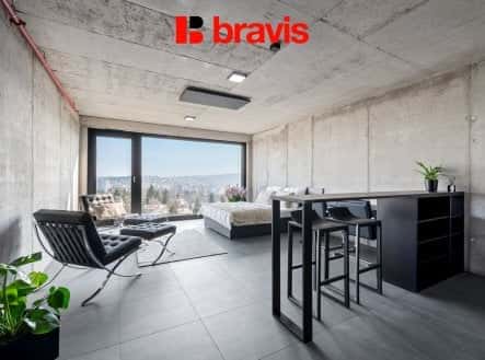 Pronájem bytu, 1+kk, 35 m², Královopolská, Brno – Brno-Žabovřesky, okres Brno-město