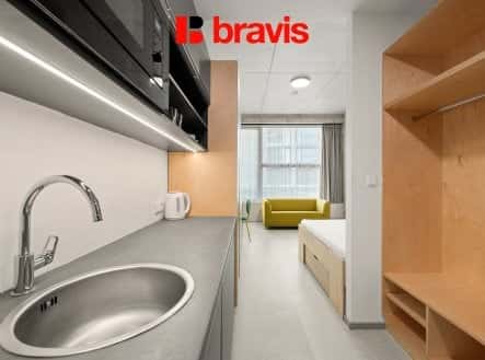 Pronájem bytu, 1+kk, 24 m², Dornych, Brno – Brno-jih, okres Brno-město