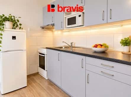 Pronájem bytu, 2+kk, 49 m², Švermova, Brno – Brno-Bohunice, okres Brno-město