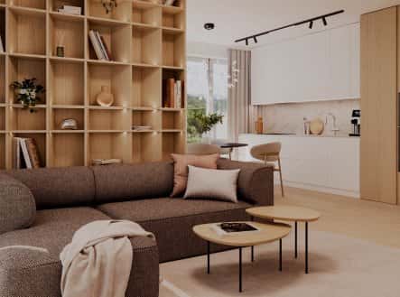 Prodej bytu, 2+kk, 50 m², Vosátkova, Praha 4 – Kamýk