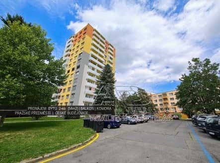Pronájem bytu, 2+kk, 54 m², Budivojova, České Budějovice – České Budějovice 3