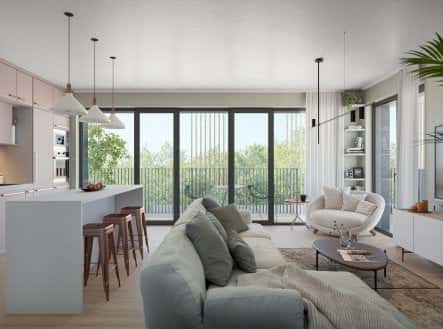 Prodej bytu, 2+kk, 57 m², Wolkerova, Kladno – Kročehlavy