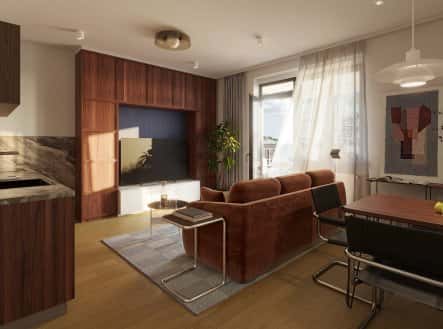 Prodej bytu, 2+kk, 52 m², Jana Želivského, Praha 3 – Žižkov