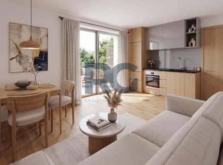 Prodej bytu, 2+kk, 32 m², Velešínská, Praha 9 – Letňany