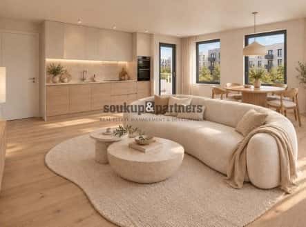Prodej bytu, 2+kk, 57 m², Schránilova, Praha 5 – Hlubočepy