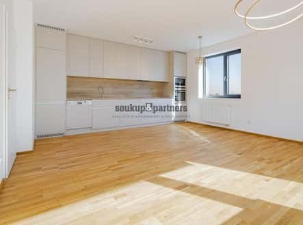 Pronájem bytu, 2+kk, 62 m², Lesík, Kladno