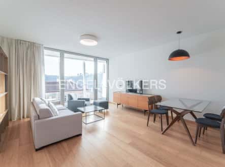 Pronájem bytu, 2+kk, 62 m², Holečkova, Praha 5