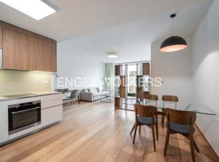 Pronájem bytu, 2+kk, 73 m², Holečkova, Praha 5