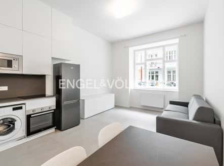 Pronájem bytu, 2+kk, 52 m², Polská, Praha 2 – Vinohrady