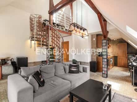 Prodej bytu, 3+kk, 151 m², U Vlachovky, Praha 8 – Libeň