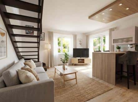 Prodej bytu, 3+kk, 72 m², Nedbalova, Kostelec nad Labem, okres Mělník