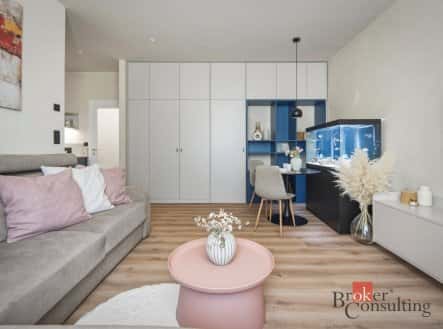 Prodej bytu, 1+kk, 44 m², náměstí Jiřího z Lobkovic, Praha 3 – Vinohrady