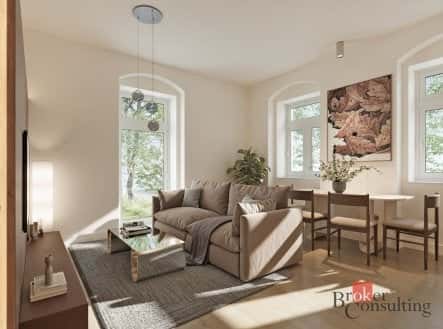 Prodej bytu, 2+kk, 57 m², Břasy, okres Rokycany