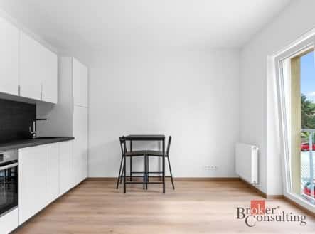 Pronájem bytu, 1+kk, 22 m², V Kněžívce, Tuchoměřice, okres Praha-západ