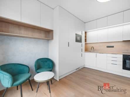Pronájem bytu, 1+kk, 24 m², Bratislavská, Brno – Brno-střed, okres Brno-město