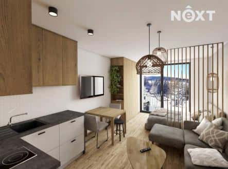 Prodej bytu, 1+kk, 27 m², Javorná, Čachrov, okres Klatovy