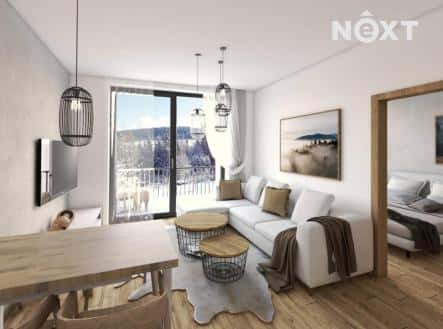 Prodej bytu, 2+kk, 35 m², Javorná, Čachrov, okres Klatovy