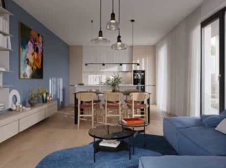 Prodej bytu, 2+kk, 50 m², K Vinoři, Praha 9 – Kbely