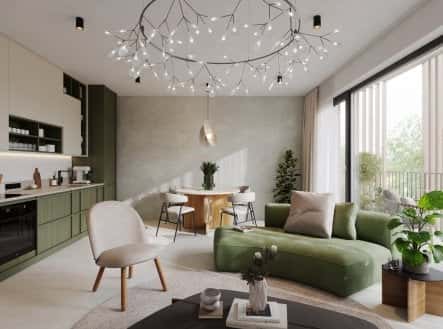 Prodej bytu, 2+kk, 50 m², K Vinoři, Praha 9 – Kbely