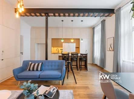 Prodej bytu, 2+kk, 79 m², Plzeňská, Praha 5