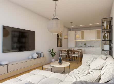 Prodej bytu, 2+kk, 45 m², U Stadionu, Velká Bíteš, okres Žďár nad Sázavou