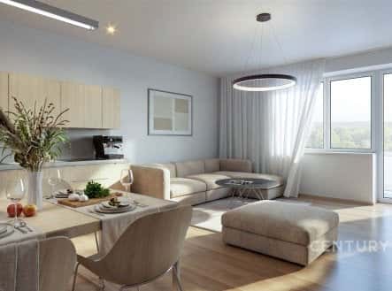 Prodej bytu, 2+kk, 57 m², Jiřice u Miroslavi, okres Znojmo