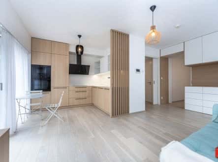 Pronájem bytu, 2+kk, 49 m², Kobrova, Praha 5 – Smíchov