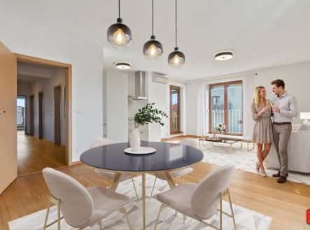 Prodej bytu, 3+kk, 103 m², Lomená, Zbuzany, okres Praha-západ