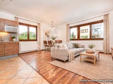 Prodej bytu, 3+kk, 77 m², Nad mlýnským potokem, Praha 10 – Dubeč