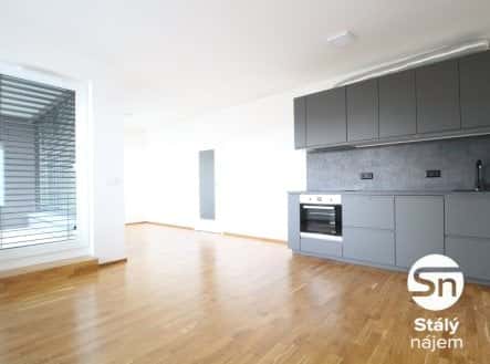 Pronájem bytu, 1+kk, 40 m², Pechmanových, Praha 9 – Vysočany