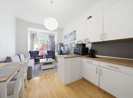 Prodej bytu, 2+kk, 47 m², náměstí Dr. Václava Holého, Praha 8 – Libeň