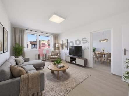 Prodej bytu, 3+1, 81 m², Staňkova, Praha 4 – Háje
