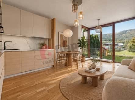 Pronájem bytu, 3+kk, 60 m², Čeladná, okres Frýdek-Místek