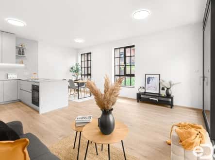 Prodej bytu, 3+kk, 102 m², U Lihovaru, Praha 5 – Smíchov