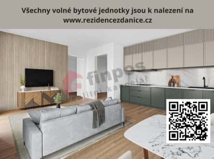 Prodej bytu, 2+kk, 49 m², Kaštýlek, Ždánice, okres Hodonín